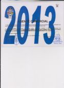 Tarjeta Estacionamiento. Colegio de Alcoy.